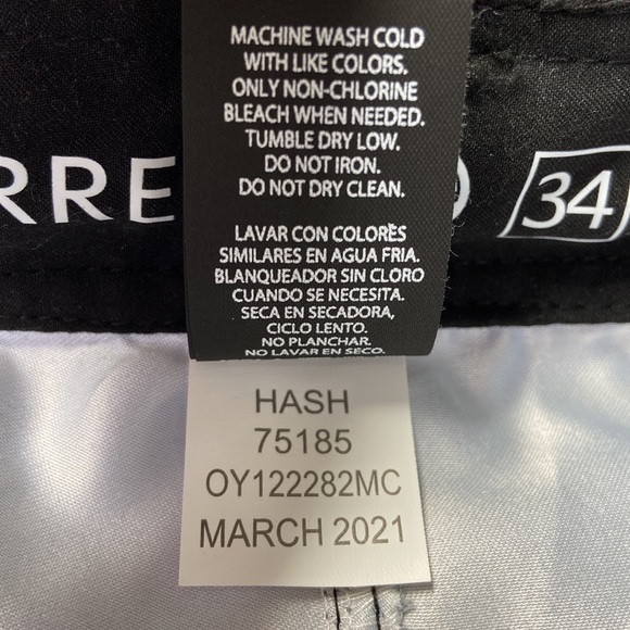 Ocean Current Mens Black Pink Checkered Board Shorts Swim Trunks Size 34 NEW - Picture 8 of 12